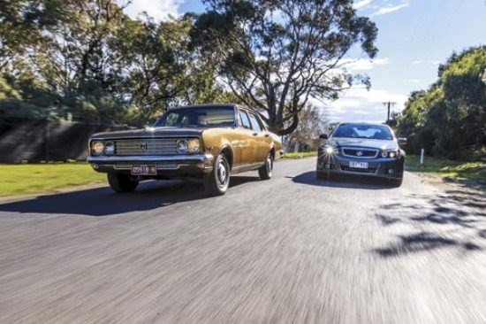 Holden Brougham v Caprice