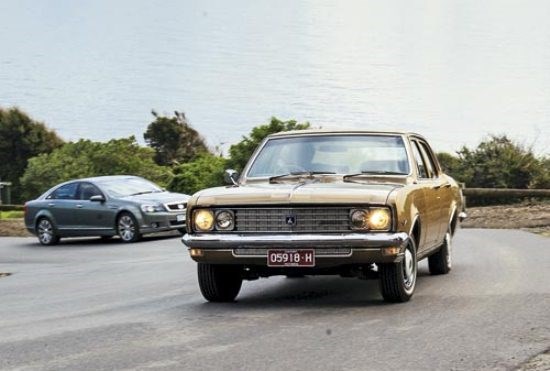 Holden Brougham v Caprice