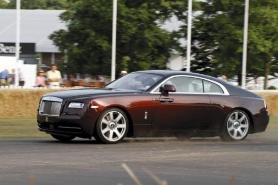 Goodwood Hillclimb: Rolls Royce Wraith