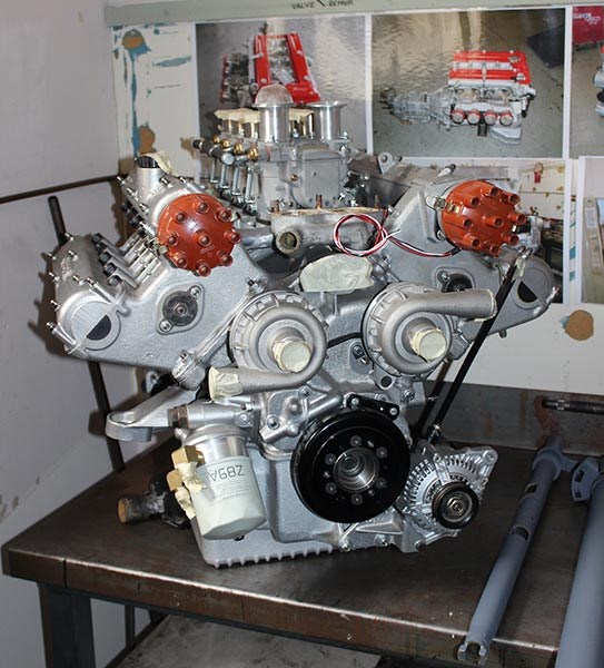 Historic & Vintage Restorations: Maserati engine