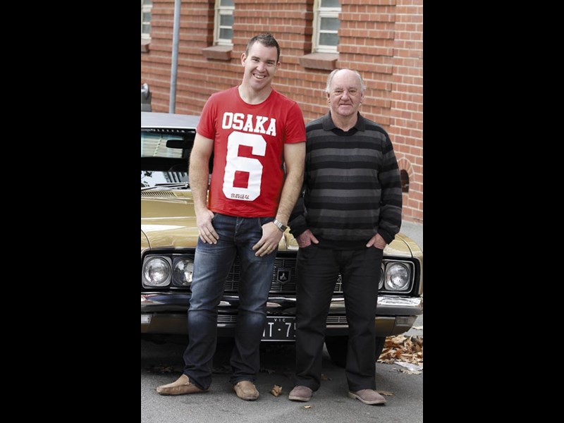 Dean Black with his father Bob