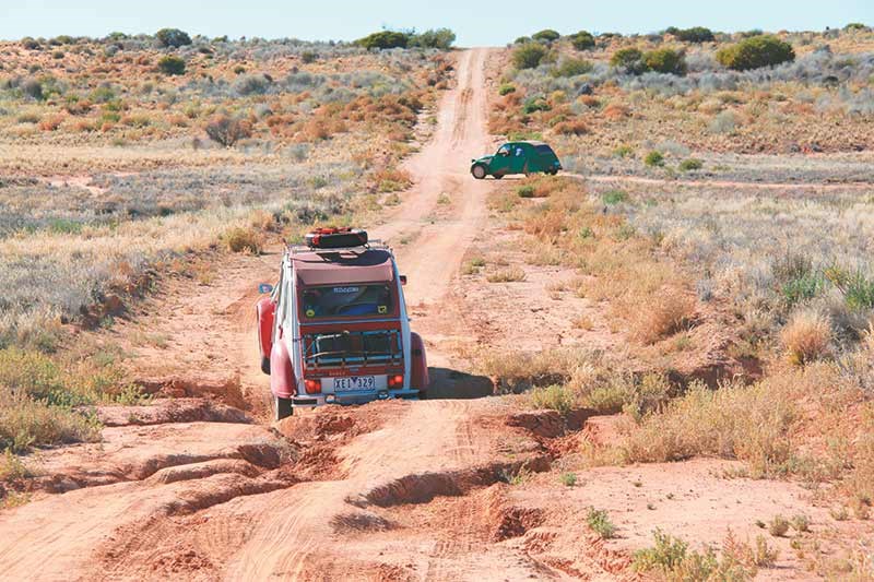 Citroen 2CV outback adventures