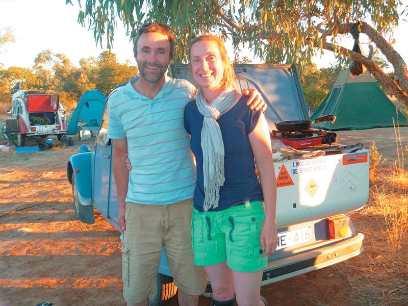 Citroen 2CV outback adventures
