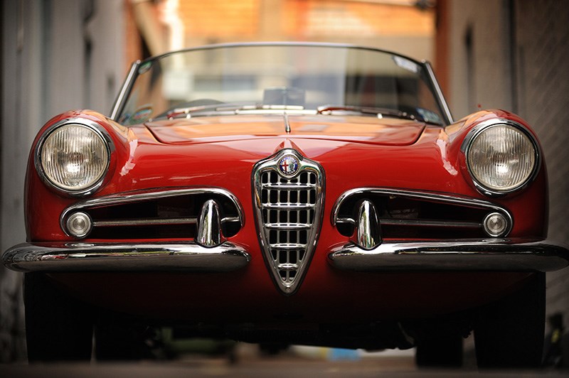 1956 Alfa Romeo Spider (pic: Settimi Photography)