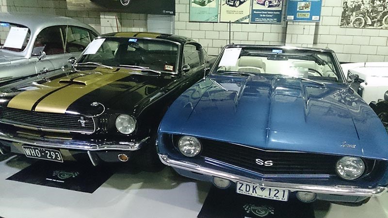 1966 Ford Mustang Shelby Hertz replica fastback (LHD) & 1969 Chevrolet Camaro 396ci Convertible (LHD)