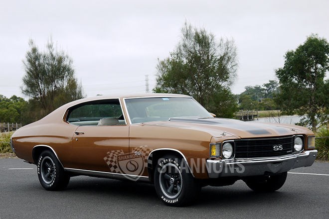 Shannons auctions: 1972 Chevrolet Chevelle SS 402ci V8