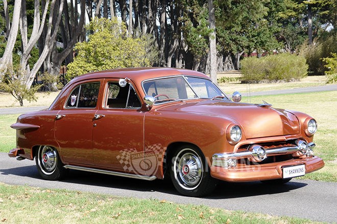 Shannons auctions: 1951 Ford Twin Spinner customised sedan