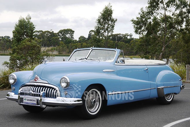 Shannons auctions: 1948 Buick Super 8 convertible (LHD)