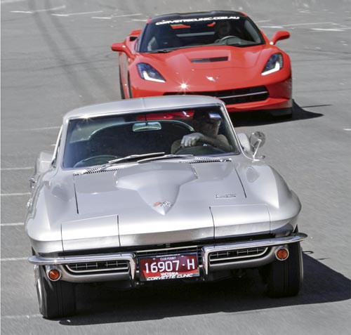 1966 & 2014 Corvette Stingray