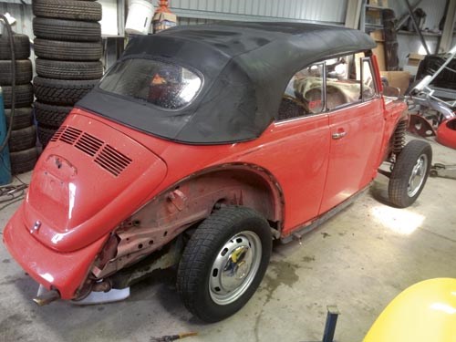 Our shed: 1976 VW Beetle Cabrio