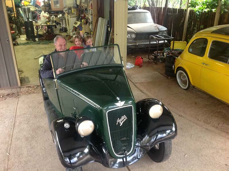 Geoff Hall's 1938 Austin 7