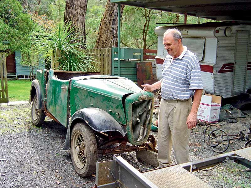 Geoff Hall's 1938 Austin 7