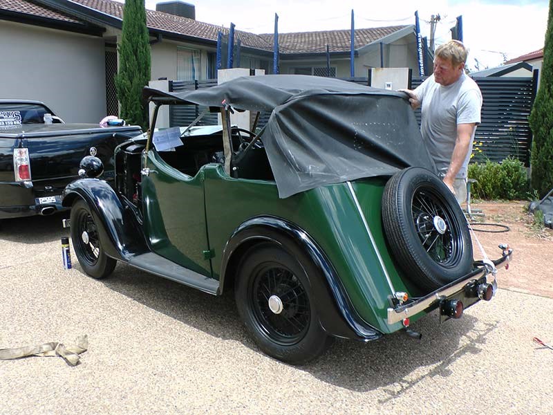 Geoff Hall's 1938 Austin 7