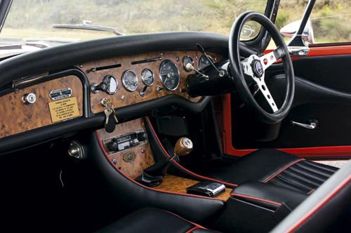 Harrington Sunbeam Alpine interior