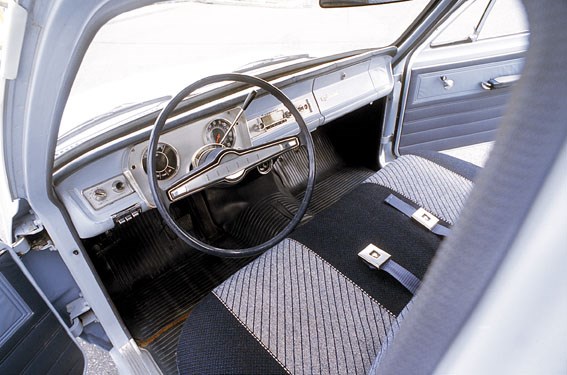 Holden HR left-hand-drive interior