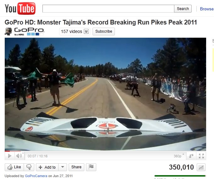 Nobuhiro Tajima smashes Pikes Peak record