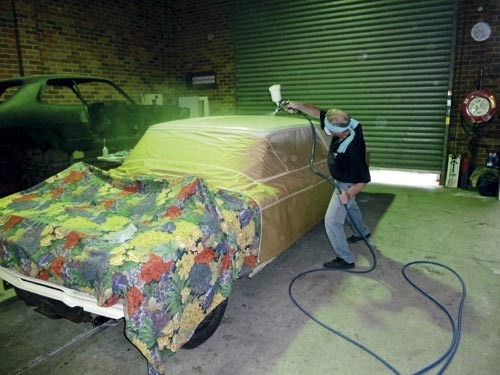 Spray time for the Galaxie