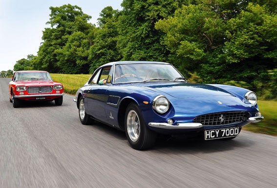 Ferrari 500 Superfast v Maserati 5000GT 