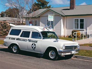 1964 Holden EH panel van Ambulance