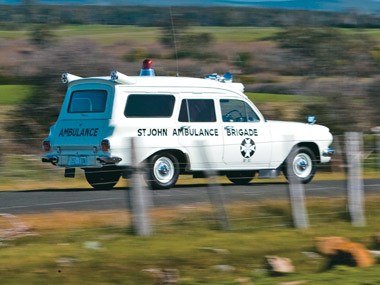 1964 Holden EH panel van Ambulance