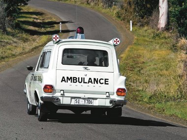 1964 Holden EH panel van Ambulance