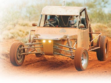 The Finke Desert Race in a Hummer
