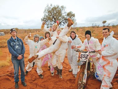 The Finke Desert Race in a Hummer