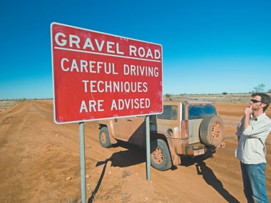 The Finke Desert Race in a Hummer