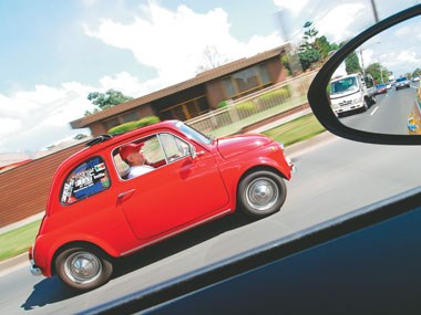 2008 Fiat 500 Lounge & 1970 Fiat 500