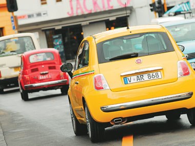 2008 Fiat 500 Lounge & 1970 Fiat 500