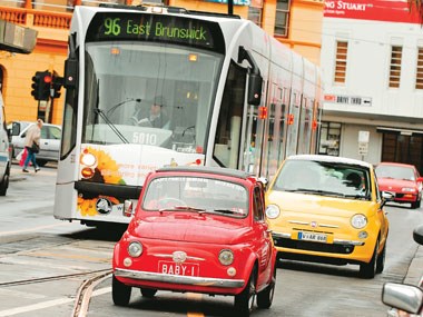 2008 Fiat 500 Lounge & 1970 Fiat 500