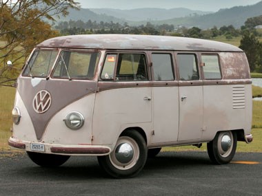 1951 Volkswagen Beetle & 1954 CW Microbus