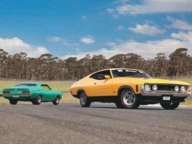 '72 Ford XA Falcon GT RPO83 vs '70 Ford Torino 429 SCJ