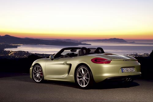 Porsche Boxster 2.7 rear view