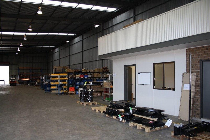 Jost Australia SA branch warehouse