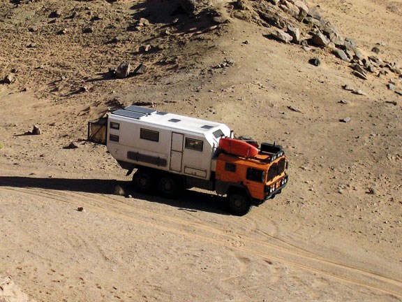 Overland Kiwi aerial view