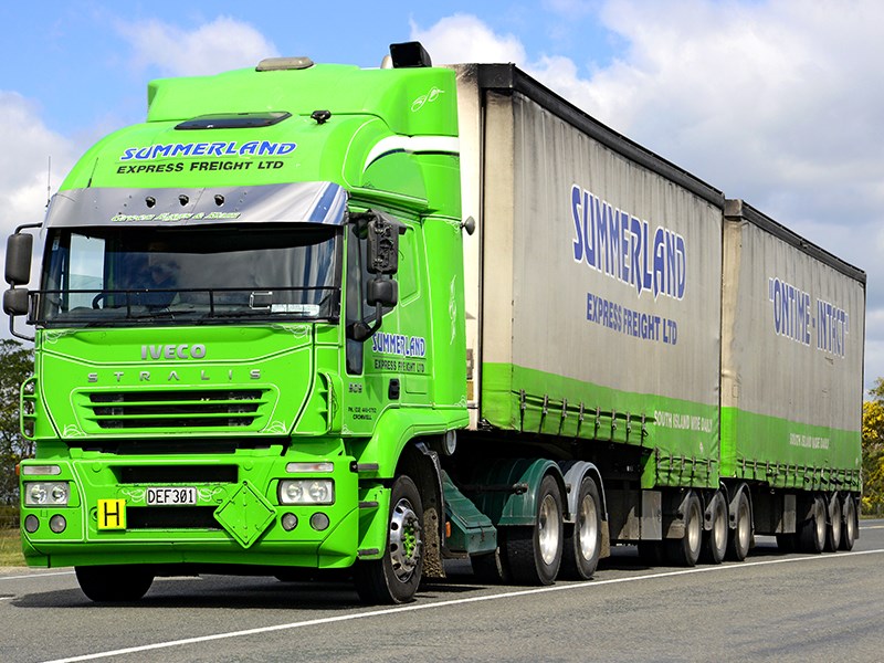 An interesting name was given to this Iveco Stralis—‘Green eggs and ham’