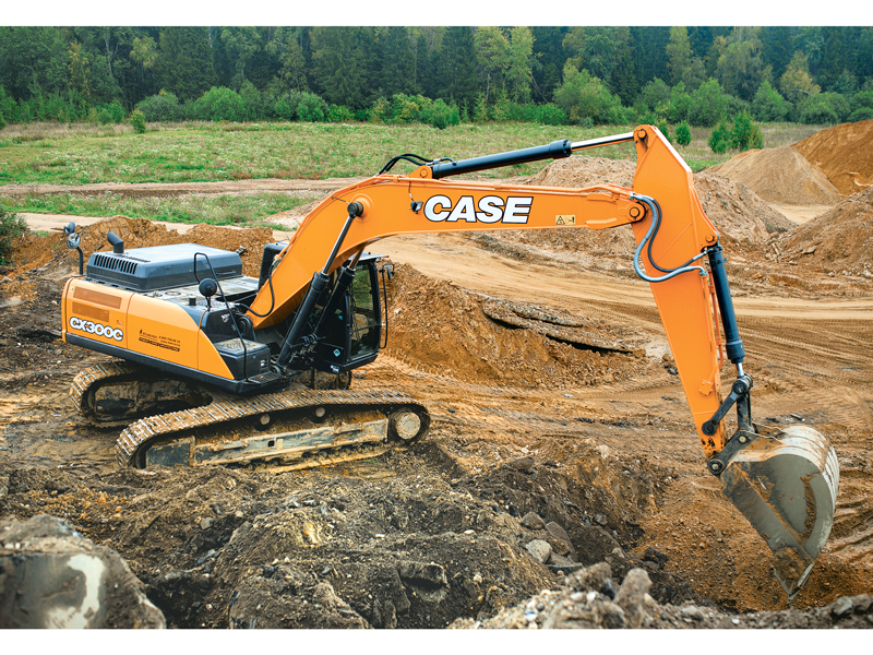 CASE excavator