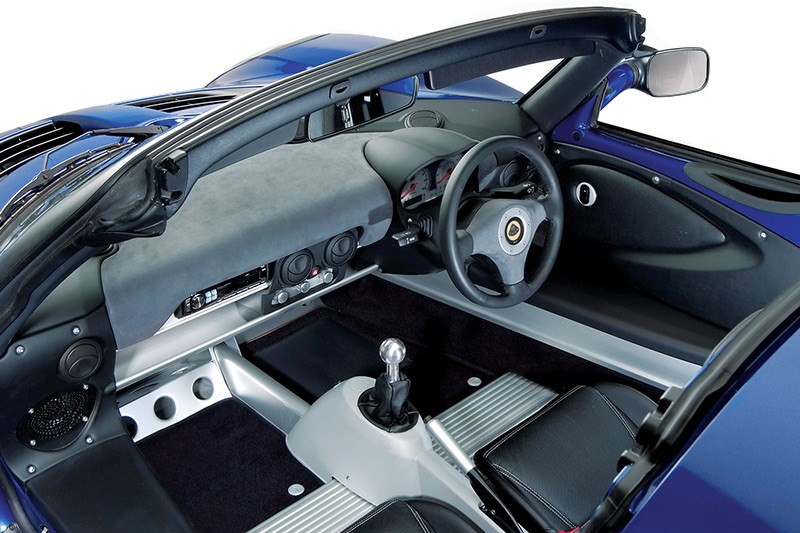 lotus elise interior