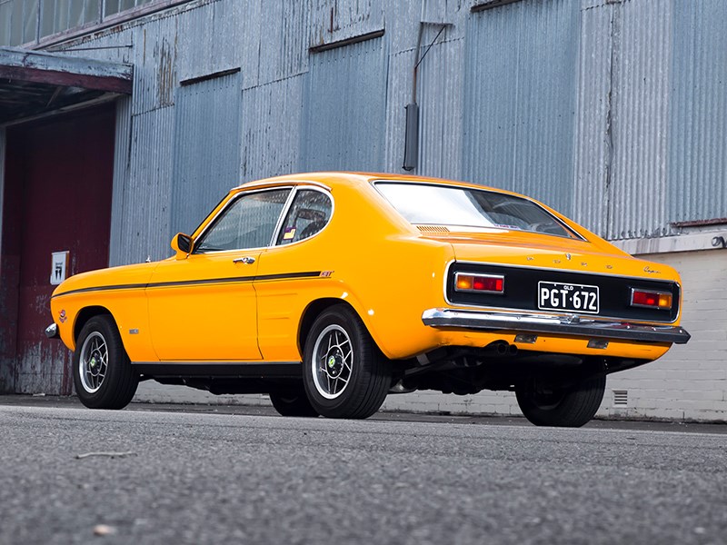 ford capri gt3000 v6 rear