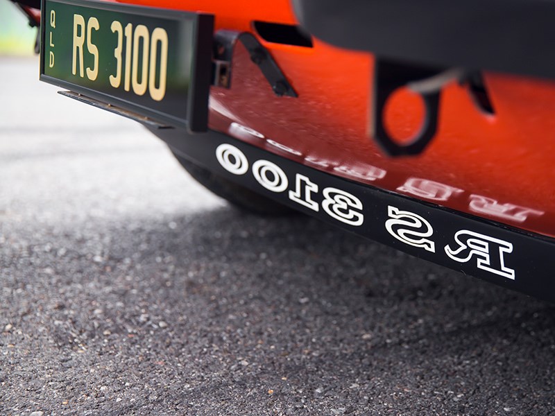 ford capri rs 3100 rear detail