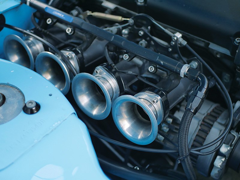 ford escort engine bay