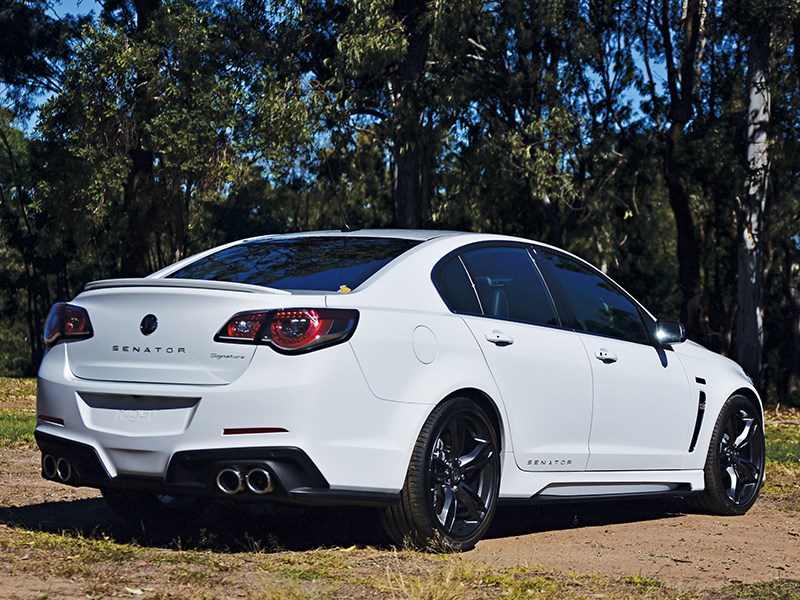 hsv senator signature rear angle