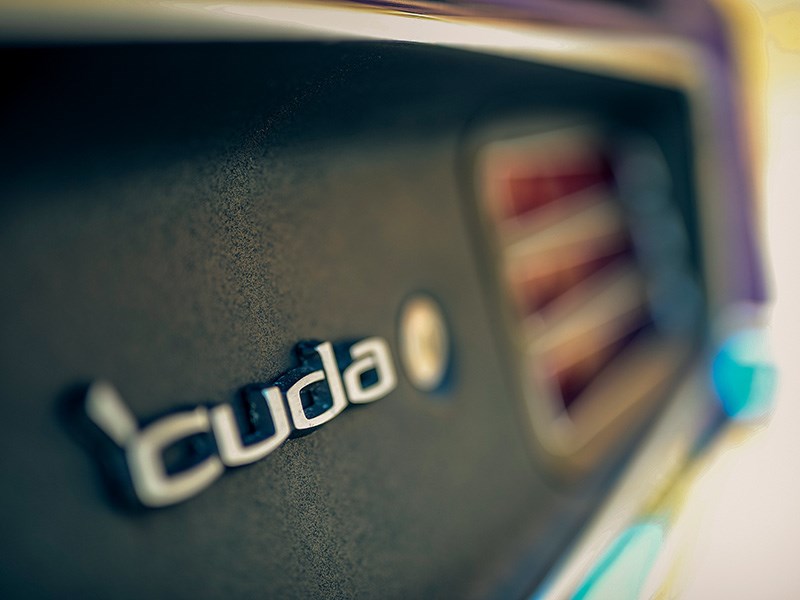 plymouth cuda badge 2