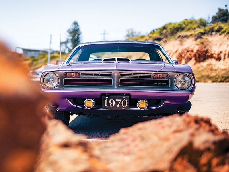 plymouth cuda front