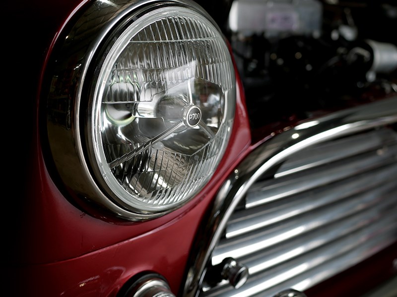 mini cooper haedlight