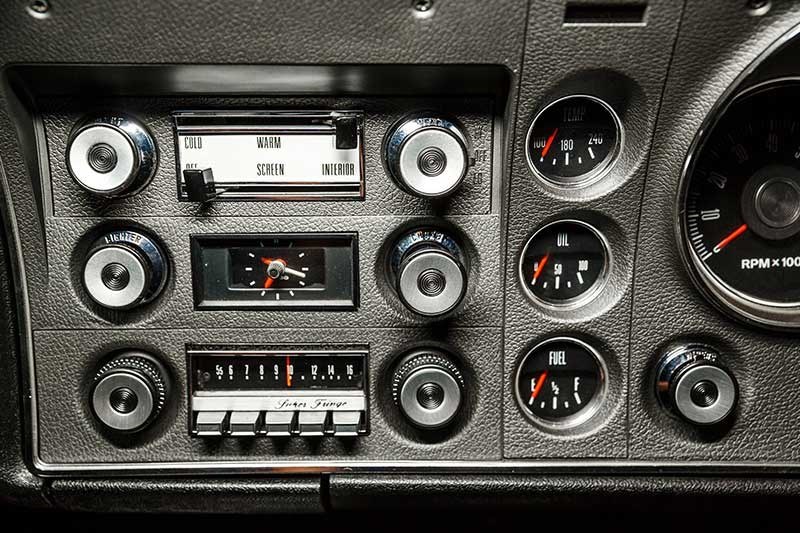 ford falcon phase ii dash