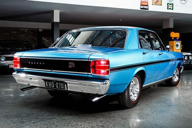 ford falcon phase ii rear