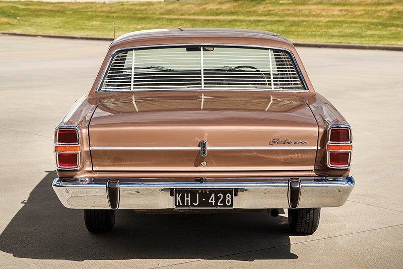 ford falcon zb rear