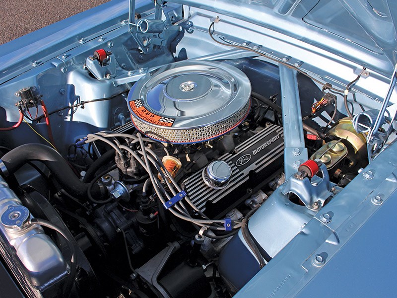 ford mustang engine bay 2